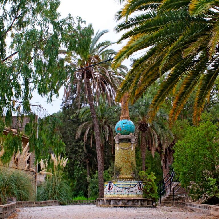 Historisch Fontilles klooster nabij Orba in de Jalon Vallei