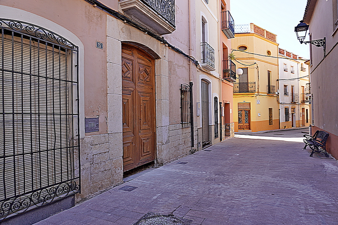 Traditionele huizen in het centrum van Orba – Costa Blanca Noord