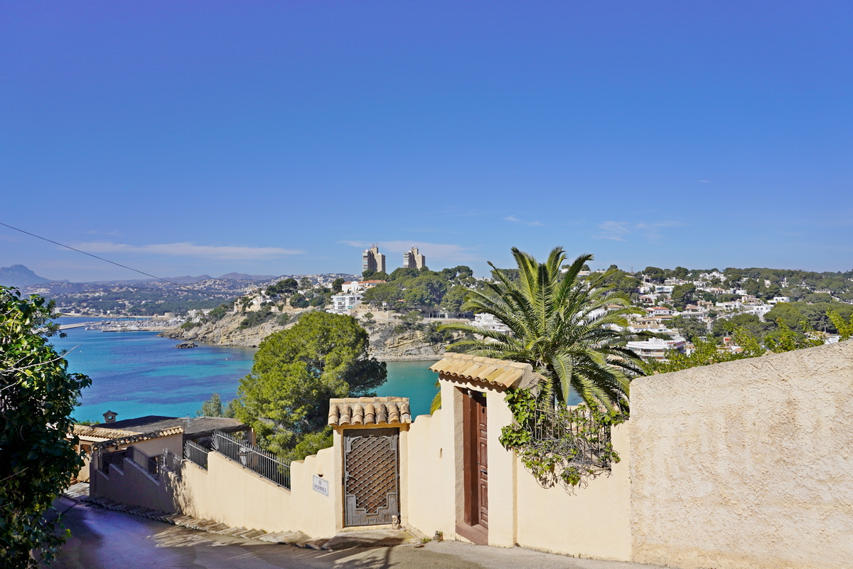 Luxe villa’s in El Portet, Moraira aan de Costa Blanca Noord.
