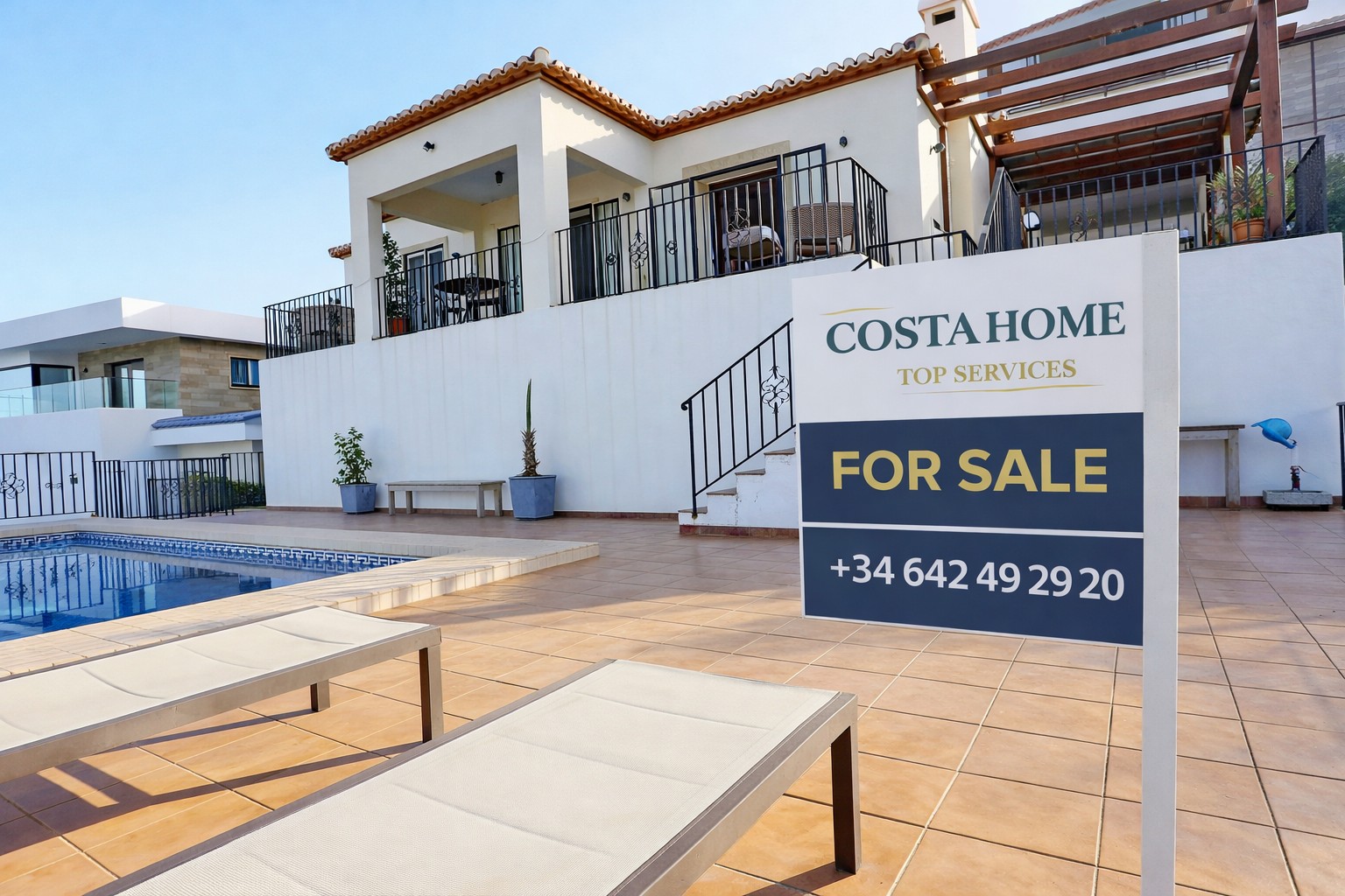 Villa met zwembad in Pedreguer